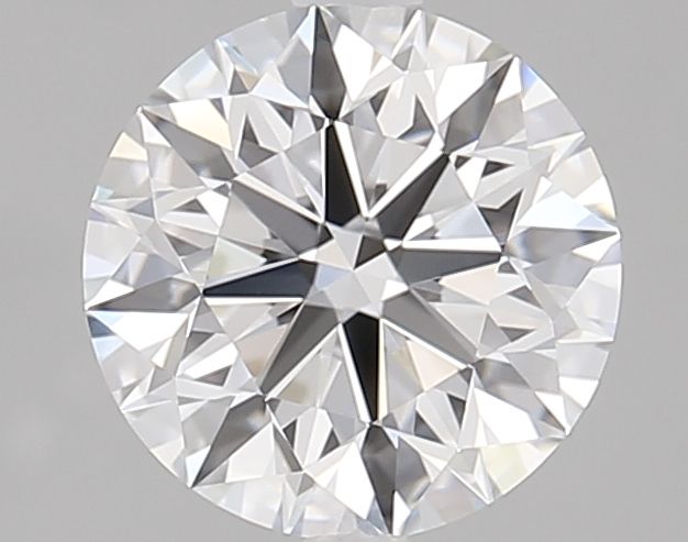 2.05 Carat Round Lab Diamond with  Cut Diamond in 14KT  view 1

