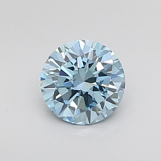 1.01 Carat Round Lab Diamond with  Cut Diamond in 14KT  view 1
