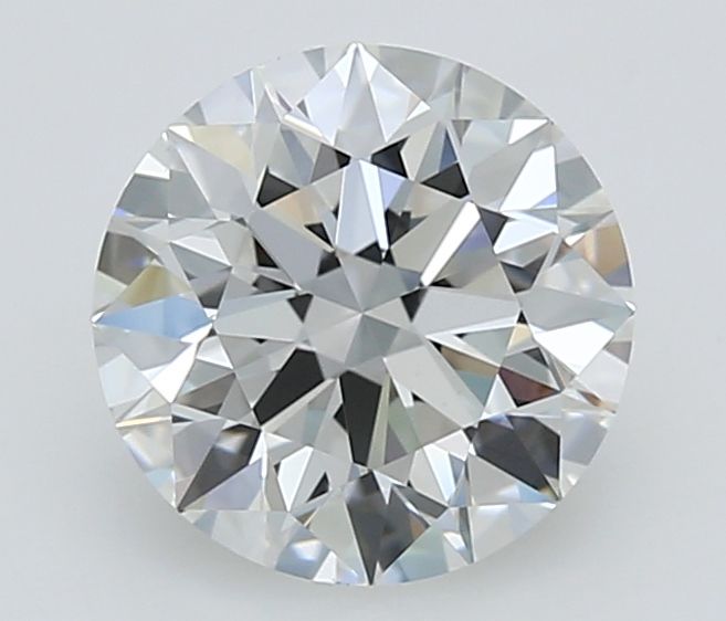 1.82 Carat Round Lab Diamond with  Cut Diamond in 14KT  view 1
