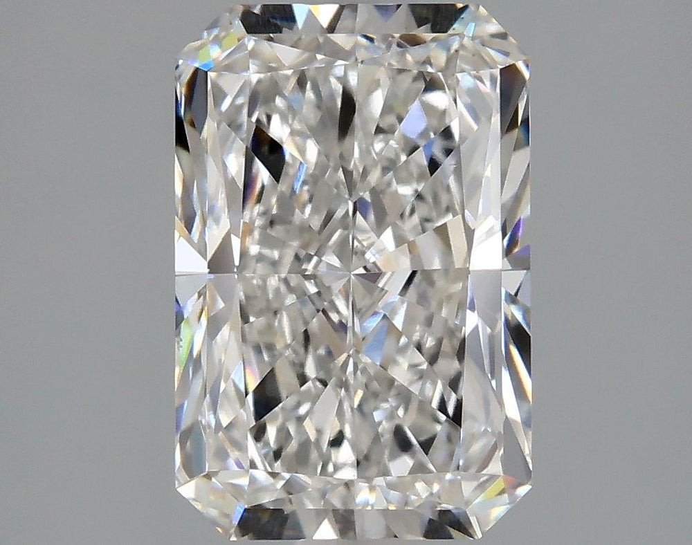 2.01 Carat Radiant Lab Diamond with  Cut Diamond in 14KT  view 1
