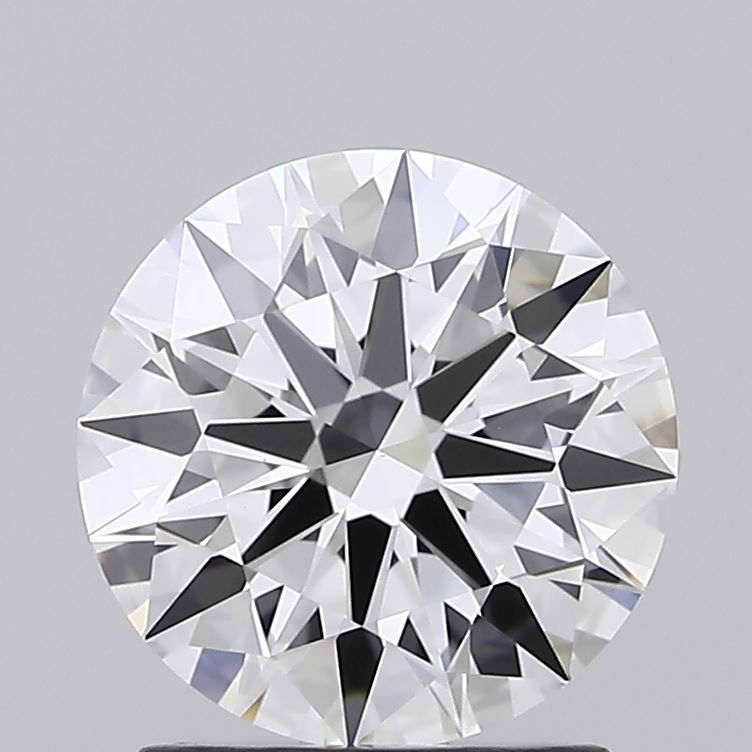 1.65 Carat Round Lab Diamond with  Cut Diamond in 14KT  view 1
