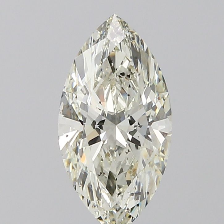 1.22 Carat Marquise Natural Diamond with  Cut Diamond in 14KT  view 1
