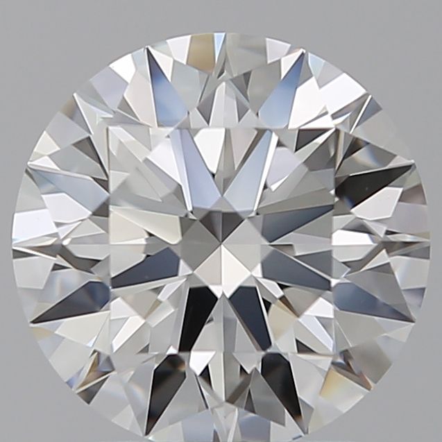 1.79 Carat Round Lab Diamond with  Cut Diamond in 14KT  view 1
