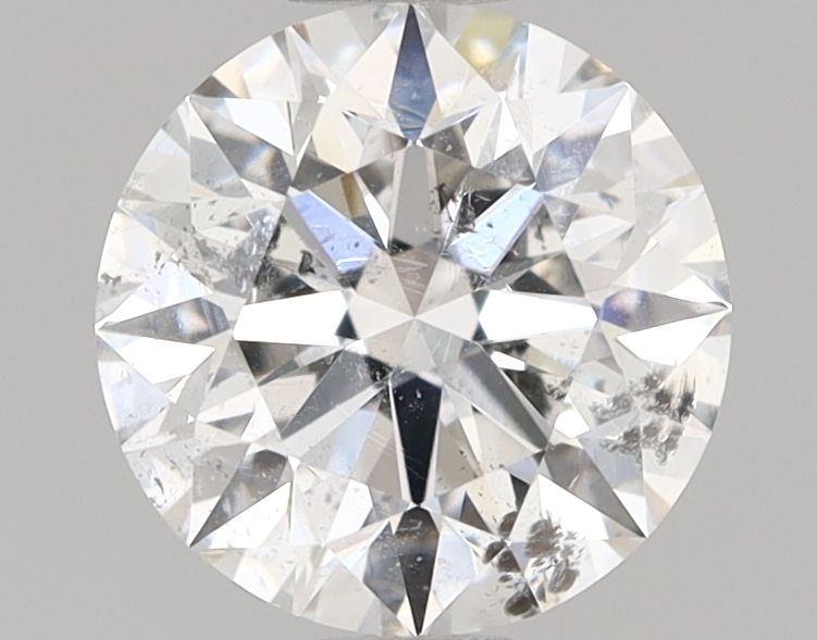 1.09 Carat Round Natural Diamond with  Cut Diamond in 14KT  view 1
