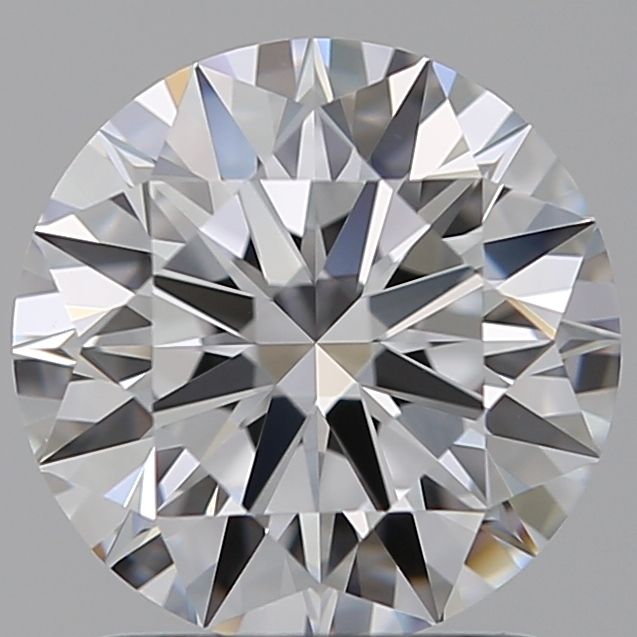 1.58 Carat Round Lab Diamond with  Cut Diamond in 14KT  view 1

