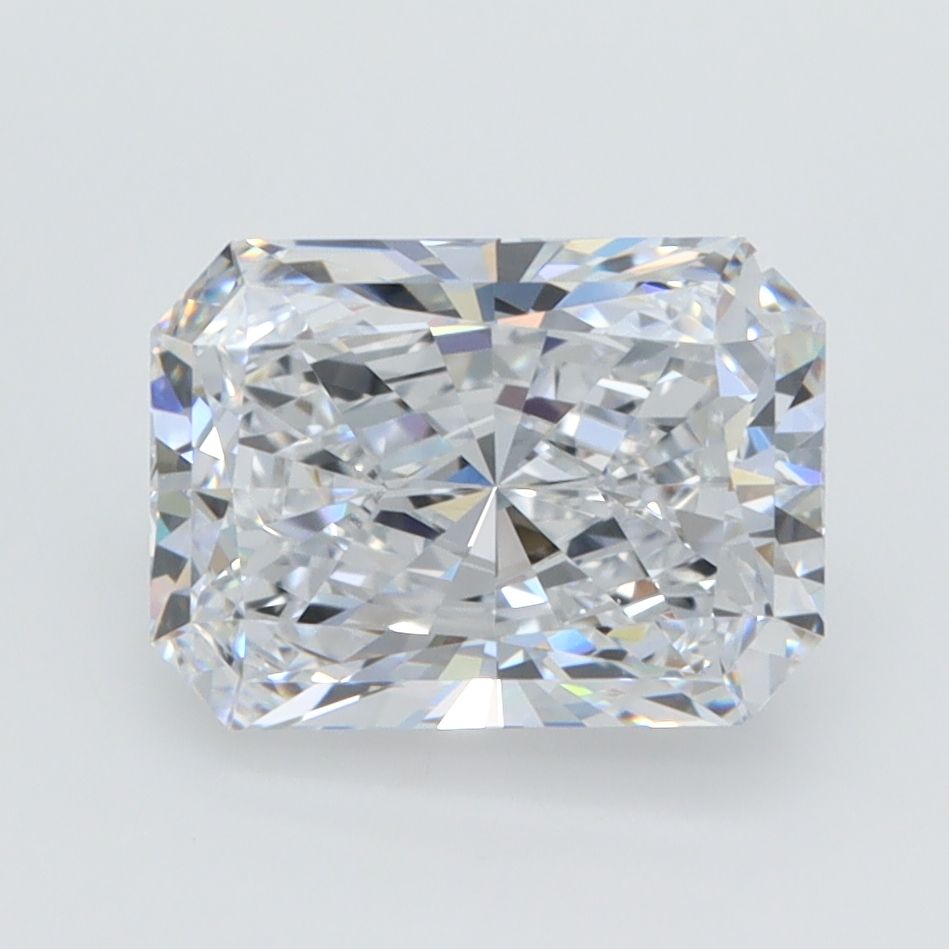 2.0 Carat Radiant Lab Diamond with  Cut Diamond in 14KT  view 1
