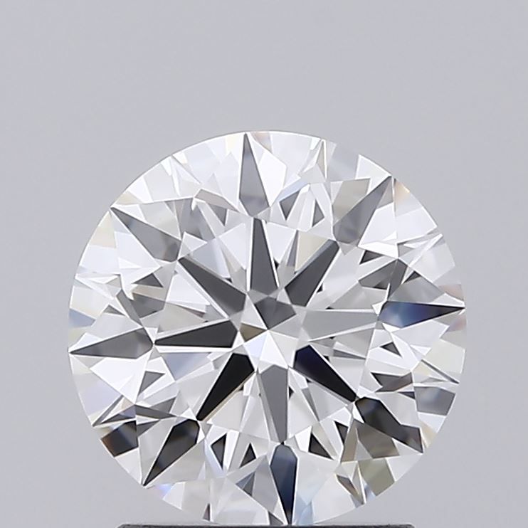 1.71 Carat Round Lab Diamond with  Cut Diamond in 14KT  view 1

