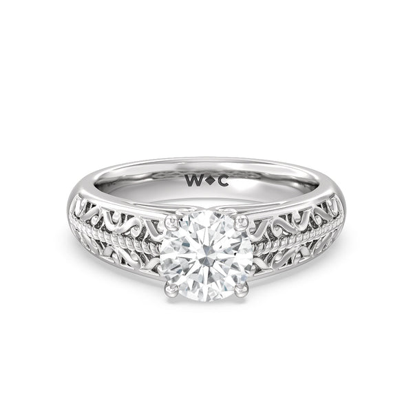 18k Real Diamond Ring JGS-2303-08104 – Jewelegance