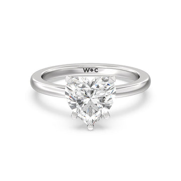 heart & soul classic engagement ring