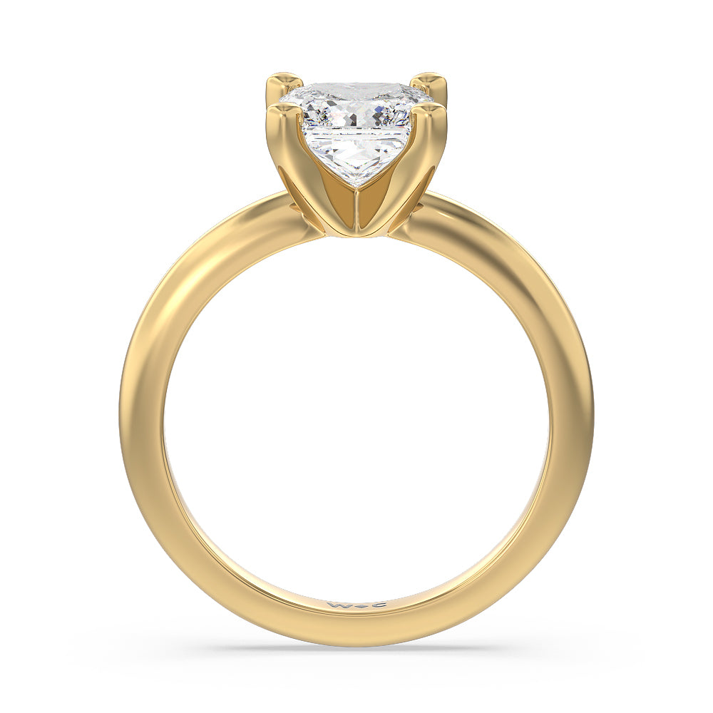 Medi Classic Four Prong Solitaire Diamond Engagement Ring