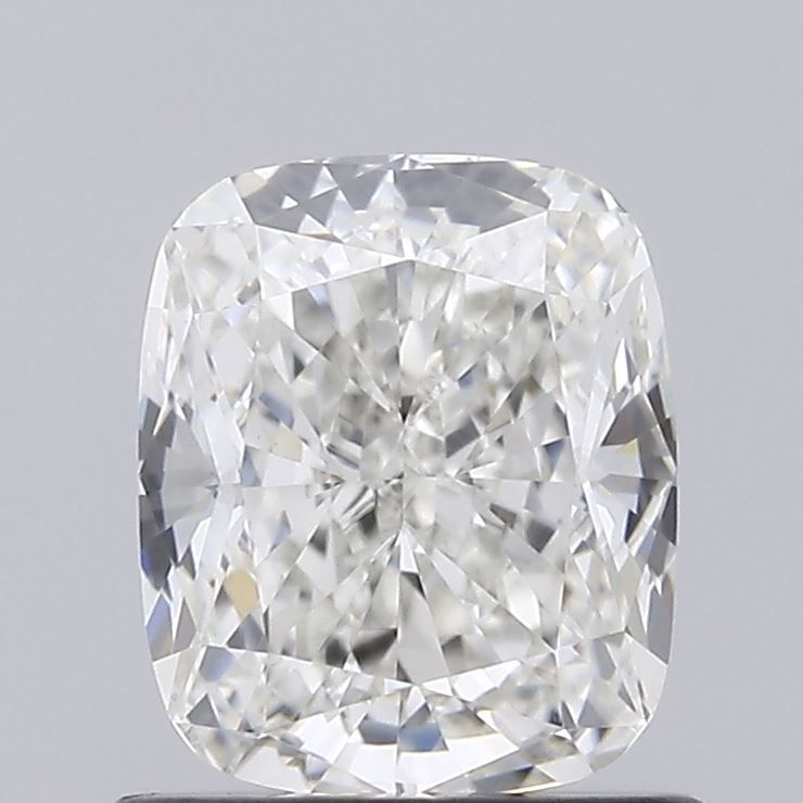 1.07 Carat Cushion Lab Diamond with  Cut Diamond in 14KT  view 1
