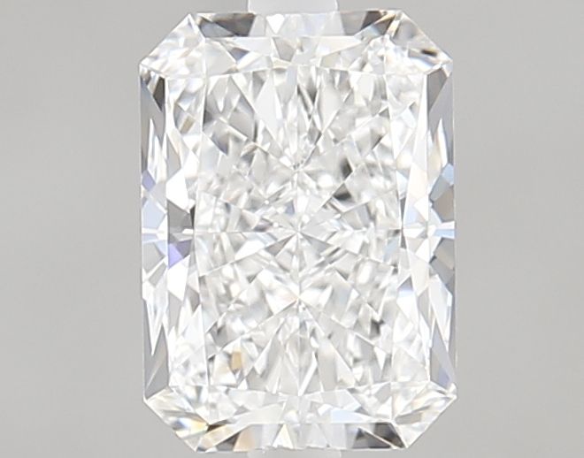 1.12 Carat Radiant Lab Diamond with  Cut Diamond in 14KT  view 1
