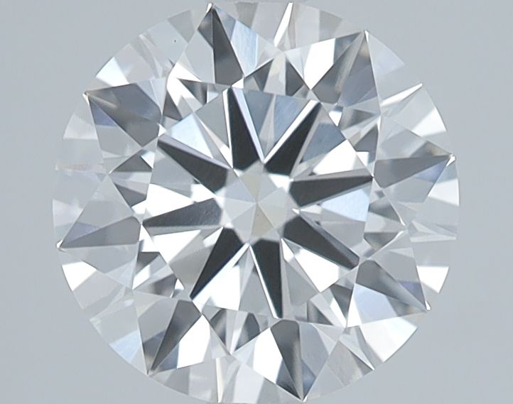 1.76 Carat Round Lab Diamond with  Cut Diamond in 14KT  view 1
