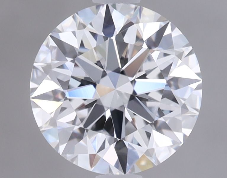 1.53 Carat Round Lab Diamond with  Cut Diamond in 14KT  view 1
