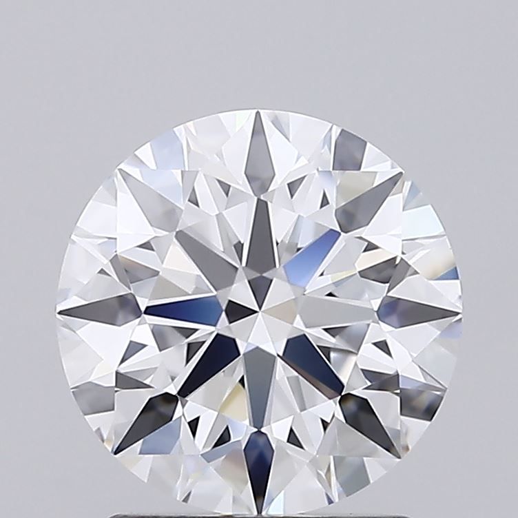 1.73 Carat Round Lab Diamond with  Cut Diamond in 14KT  view 1
