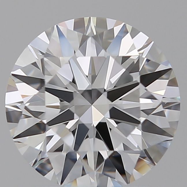 1.54 Carat Round Lab Diamond with  Cut Diamond in 14KT  view 1
