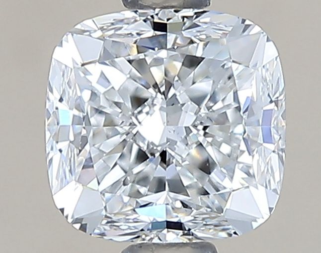 0.91 Carat Cushion Natural Diamond with  Cut Diamond in 14KT  view 1
