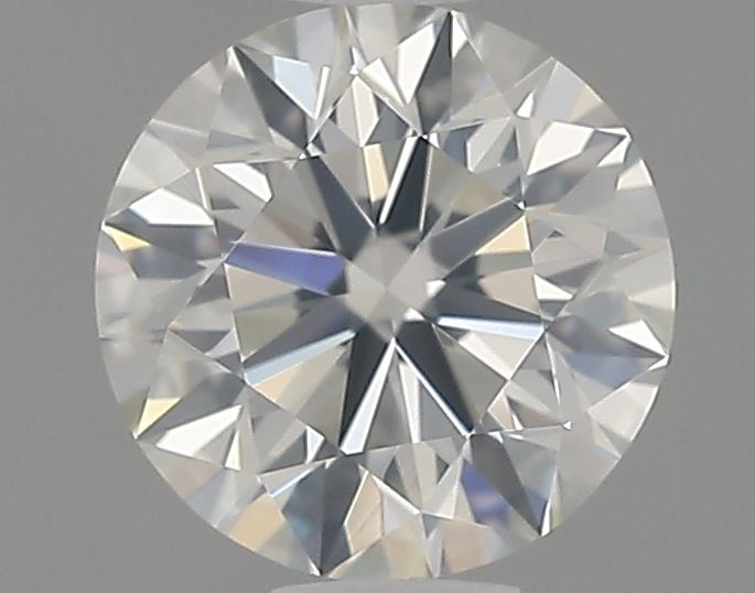 0.57 Carat Round Natural Diamond with  Cut Diamond in 14KT  view 1
