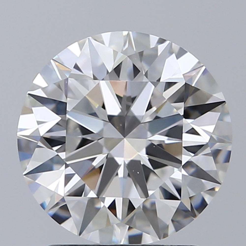 1.8 Carat Round Natural Diamond with  Cut Diamond in 14KT  view 1
