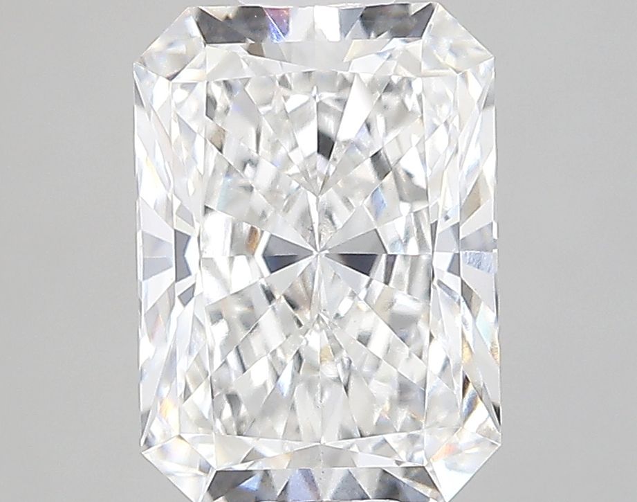 1.85 Carat Radiant Lab Diamond with  Cut Diamond in 14KT  view 1
