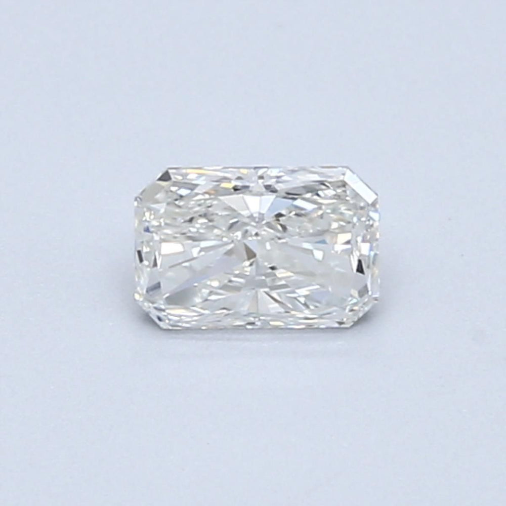 0.4 Carat Radiant Natural Diamond with  Cut Diamond in 14KT  view 1
