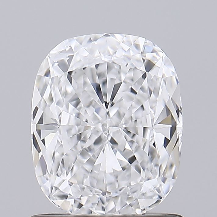 1.02 Carat Cushion Lab Diamond with  Cut Diamond in 14KT  view 1

