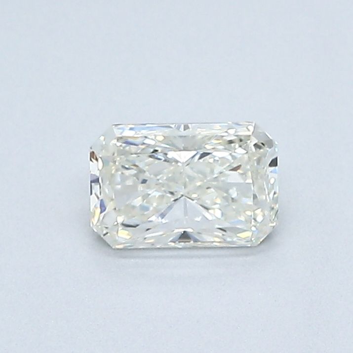 0.51 Carat Radiant Natural Diamond with  Cut Diamond in 14KT  view 1
