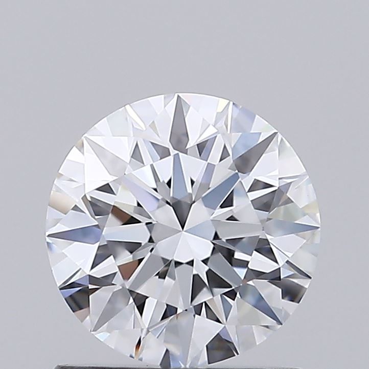 1.01 Carat Round Lab Diamond with  Cut Diamond in 14KT  view 1
