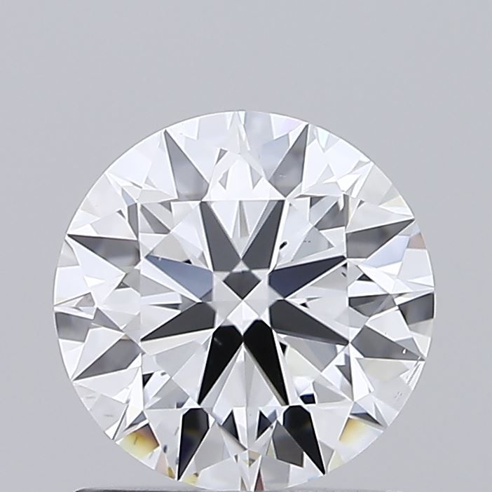 1.07 Carat Round Lab Diamond with  Cut Diamond in 14KT  view 1
