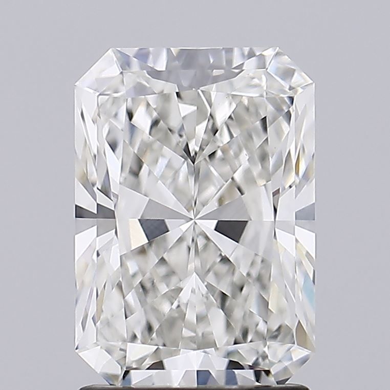 1.99 Carat Radiant Lab Diamond with  Cut Diamond in 14KT  view 1

