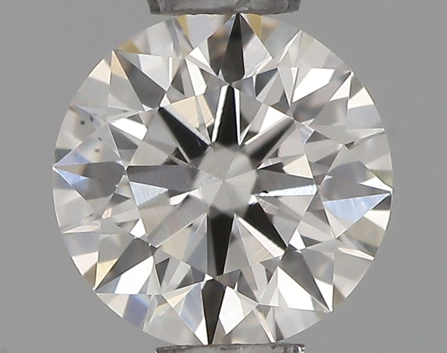 0.4 Carat Round Natural Diamond with  Cut Diamond in 14KT  view 1
