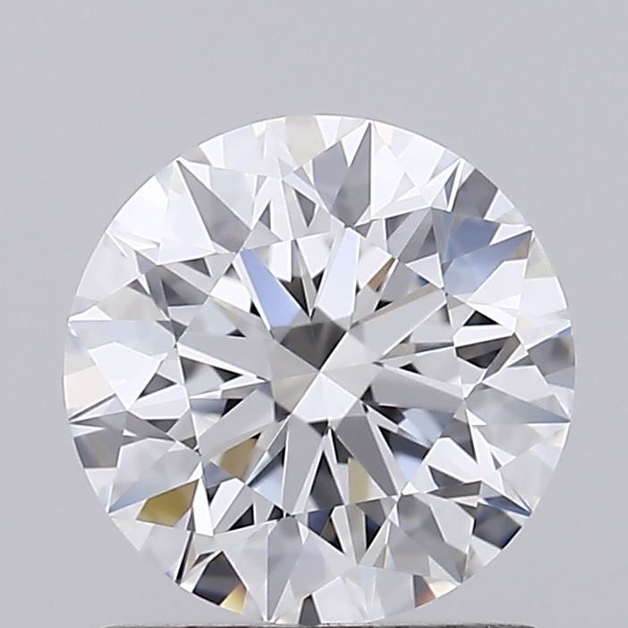 1.11 Carat Round Lab Diamond with  Cut Diamond in 14KT  view 1
