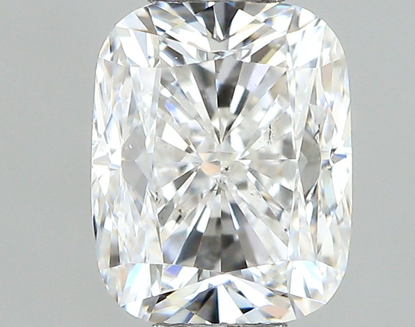 0.7 Carat CUSHION Natural Diamond with  Cut Diamond in 14KT  view 1
