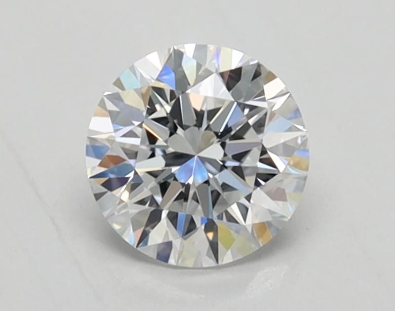 0.48 Carat Round Natural Diamond with  Cut Diamond in 14KT  view 1
