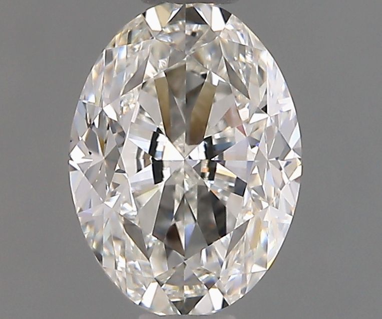 1.01 Carat Oval Natural Diamond with  Cut Diamond in 14KT  view 1
