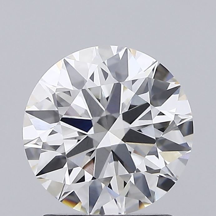 1.75 Carat Round Lab Diamond with  Cut Diamond in 14KT  view 1
