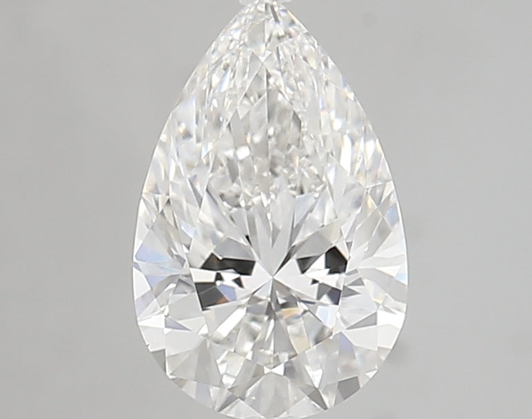 1.65 Carat Pear Lab Diamond with  Cut Diamond in 14KT  view 1
