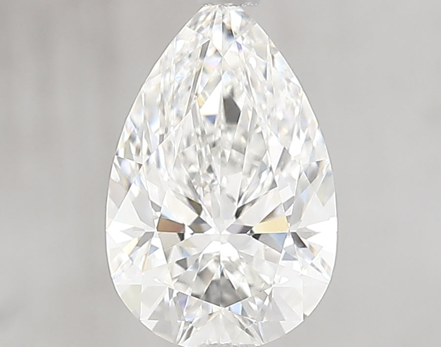 1.79 Carat Pear Lab Diamond with  Cut Diamond in 14KT  view 1
