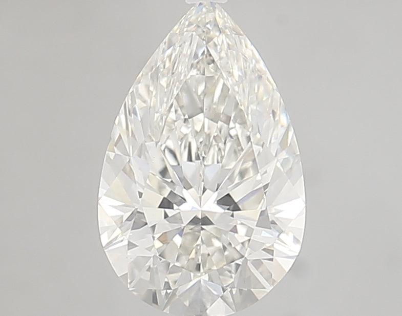 1.72 Carat Pear Lab Diamond with  Cut Diamond in 14KT  view 1
