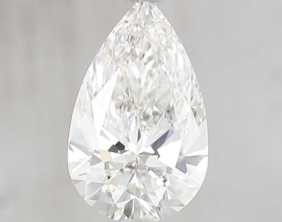 1.55 Carat Pear Lab Diamond with  Cut Diamond in 14KT  view 1

