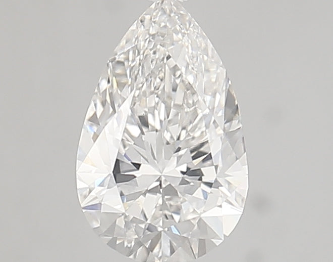 1.03 Carat Pear Lab Diamond with  Cut Diamond in 14KT  view 1
