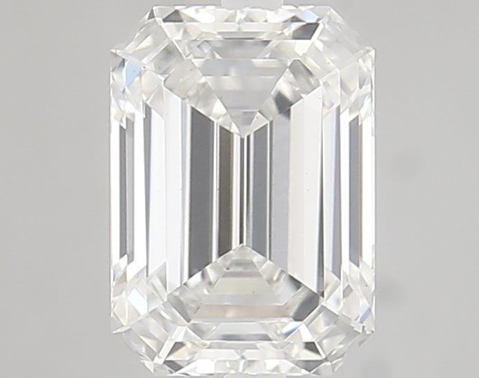 1.91 Carat Emerald Lab Diamond with  Cut Diamond in 14KT  view 1
