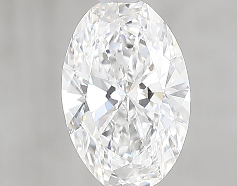 1.1 Carat Oval Lab Diamond with  Cut Diamond in 14KT  view 1
