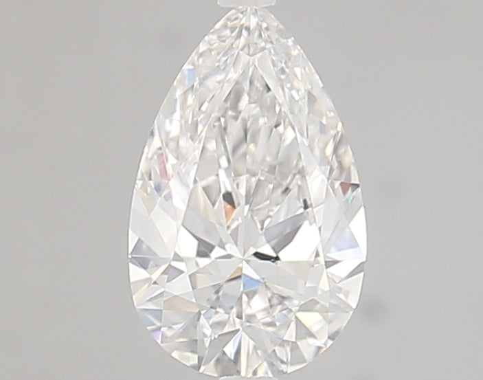 1.01 Carat Pear Lab Diamond with  Cut Diamond in 14KT  view 1
