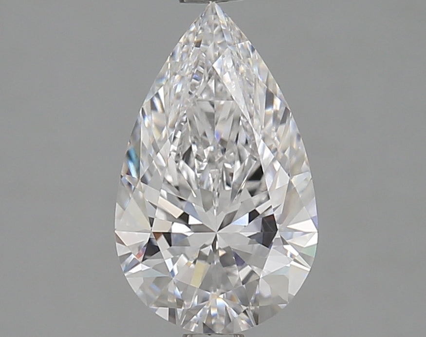 1.91 Carat Pear Lab Diamond with  Cut Diamond in 14KT  view 1
