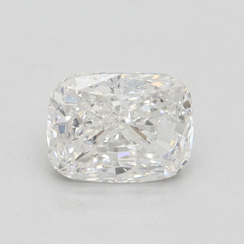 1.01 Carat Cushion Lab Diamond with  Cut Diamond in 14KT  view 1

