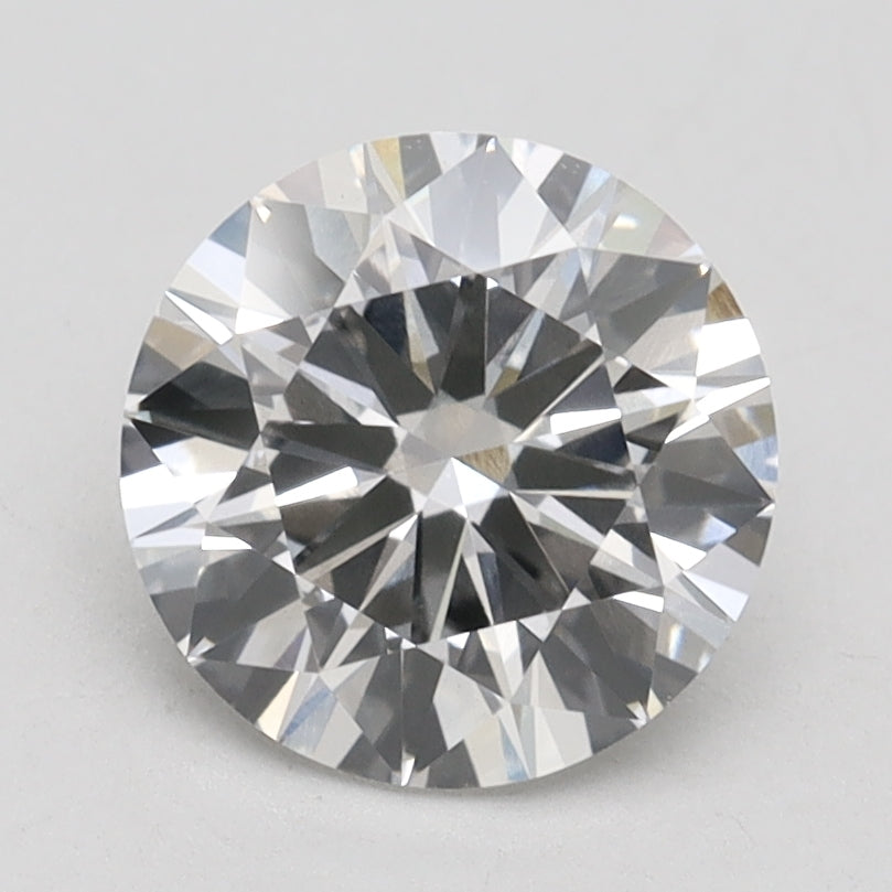 1.84 Carat Round Lab Diamond with  Cut Diamond in 14KT  view 1
