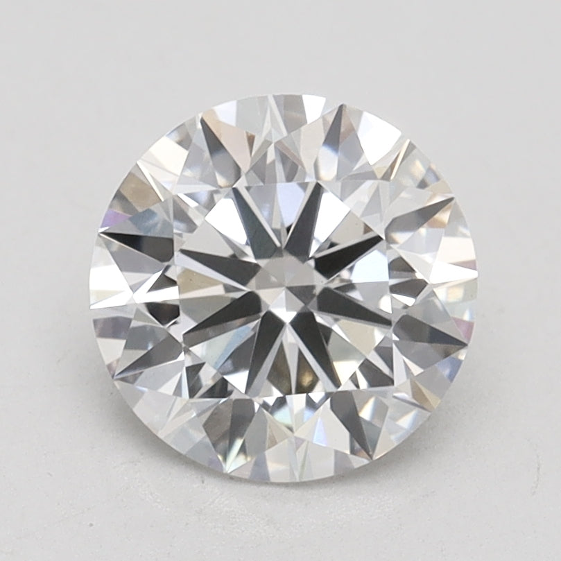 1.62 Carat Round Lab Diamond with  Cut Diamond in 14KT  view 1
