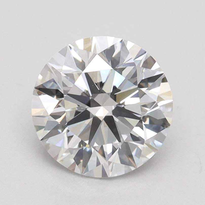 1.65 Carat Round Lab Diamond with  Cut Diamond in 14KT  view 1
