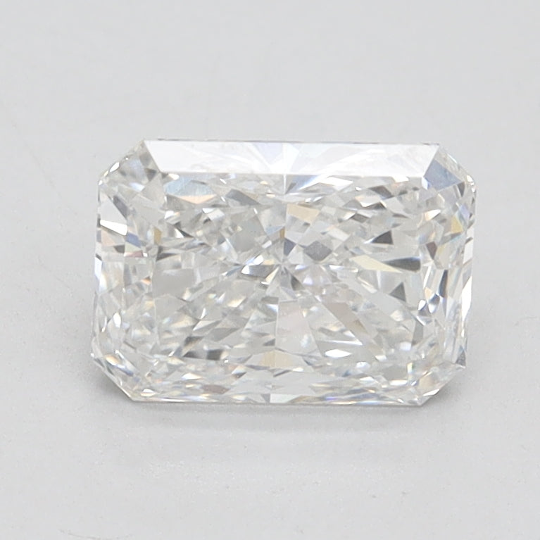 1.21 Carat Radiant Lab Diamond with  Cut Diamond in 14KT  view 1
